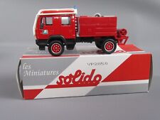 A842 Solido Hachette France Camion Man CCFM Pompiers 1:60 + Boite