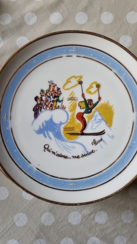 Lot assiettes porcelaine - de,