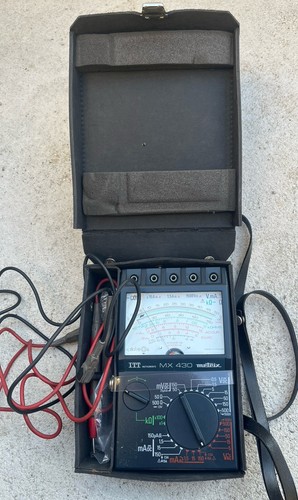 Metrix mx430 analog - analog, multimeter