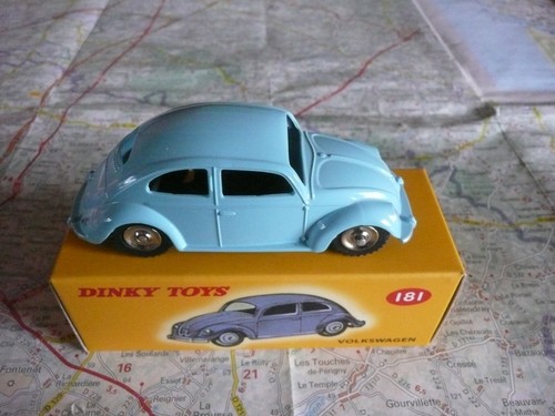 Volkswagen coccinelle bleu - coccinelle,