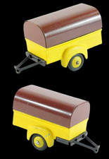 DINKY TOYS 1 / 43 ème REMORQUE BACHE  / jouet ancien