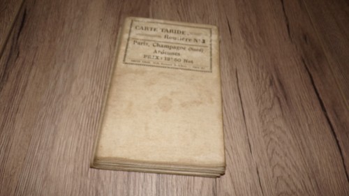 Carte taride toilée paris - carte,