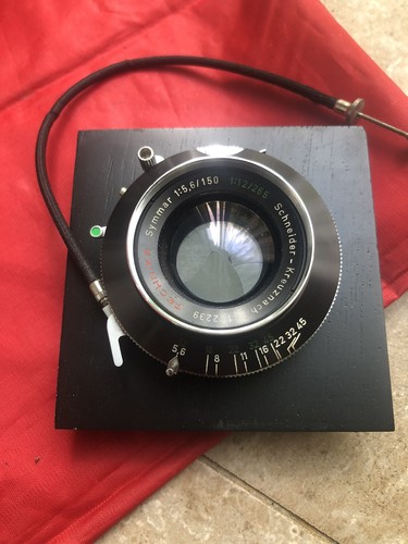 Schneider symmar 150mm - 150mm, f5.6