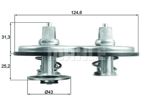 Thermostat 141 mahle - 83,