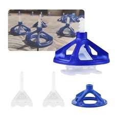 Kit Croisillon Carrelage Autonivelant 2mm x100 + Cadran réutilisable x100 I F...