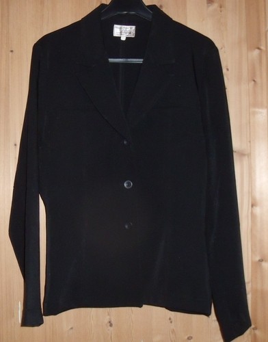 Veste spencer gabardine noire - veste,