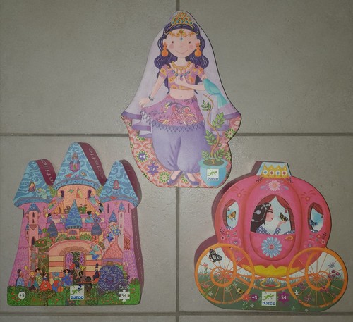 Lot puzzles djeco - de,
