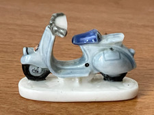 Rare Fève Moto Scooter Bleu ⭐  Galette des rois French charm