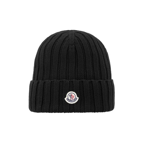Moncler bonnet avec patch - avec, logo
