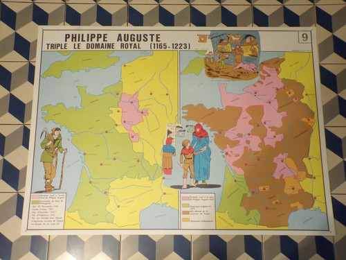 Carte scolaire - carte,