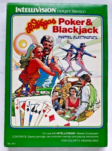 Jeu intellivision las vegas - jeu,