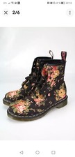 Docs Martens Femme UK 4 Taille 37 Motif Fleuri Neuf 