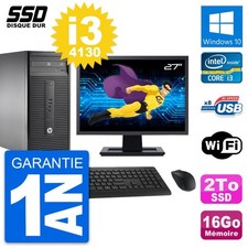 PC Tour HP 280 G1 Ecran 27"
