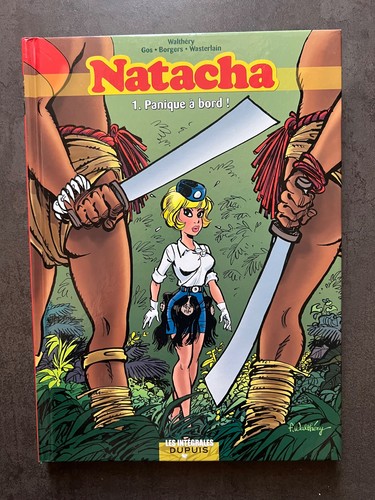 Natacha panique - natacha, (intégrale)