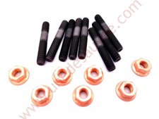 GOUJON + ECROUS COLLECTEUR ECHAPPEMENT CULASSE PEUGEOT 205 309 GTI CTI 1.9 1.6 K