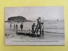 CPA Bretagne SAINT QUAY PORTRIEUX Côtes d'Armor L'ILE de la COMTESSE Plongeoir