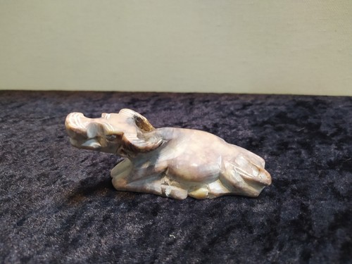 Sculpture buffle pierre - sculpture, de