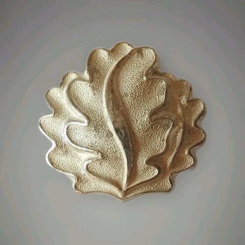 Feuilles chêne argent - en,