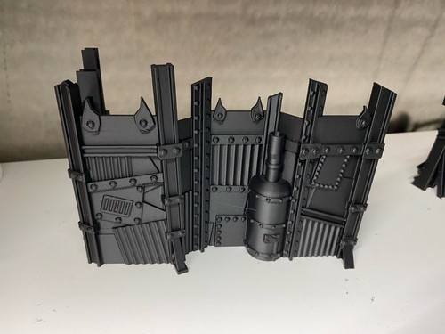 Décor murs ferraille - de, ork