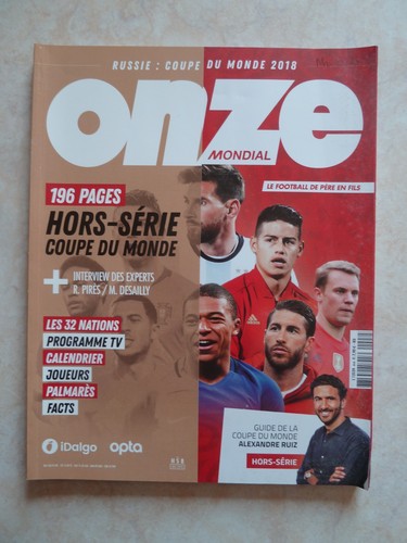Magazine onze mondial hors - magazine,