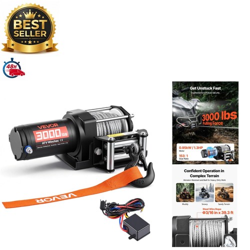 Vevor treuil électrique 12v - vevor,