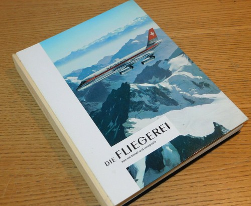 Die fliegerei avion swissair - fliegerei,