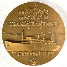 Médaille Paquebot COLOMBIE