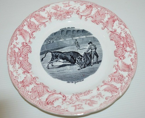 Assiette gien porcelaine - gien,
