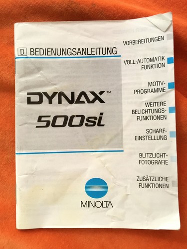 Orig minolta dynax - orig.,