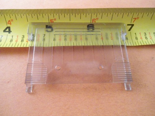 Slide plate - slide, (plastic)