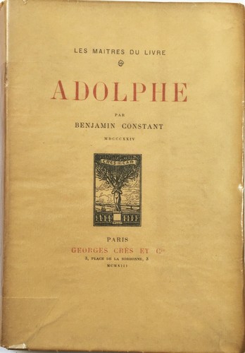 Benjamin constant adolphe - benjamin,