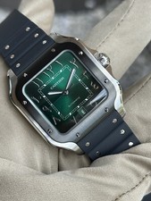 Cartier santos arabic green - arabic,