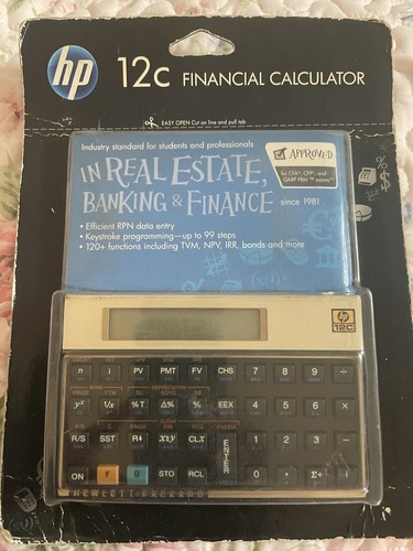 Hewlett packard 12c - hewlett,