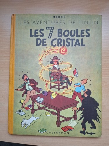 Tintin les boules - tintin, cristal