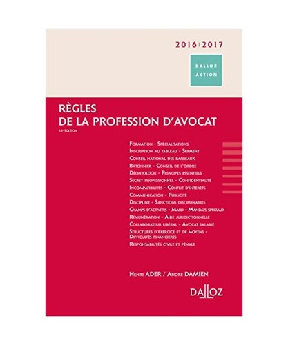 Règles profession - règles, de