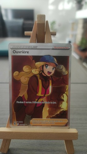 Carte pokémon ouvrière - carte,