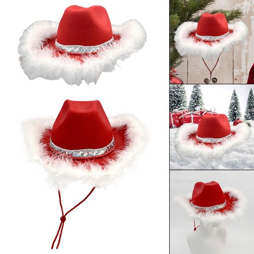 Chapeau cow girl rouge - chapeau, cow-girl
