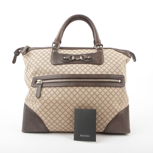 Gucci sac dos toile - gucci, en
