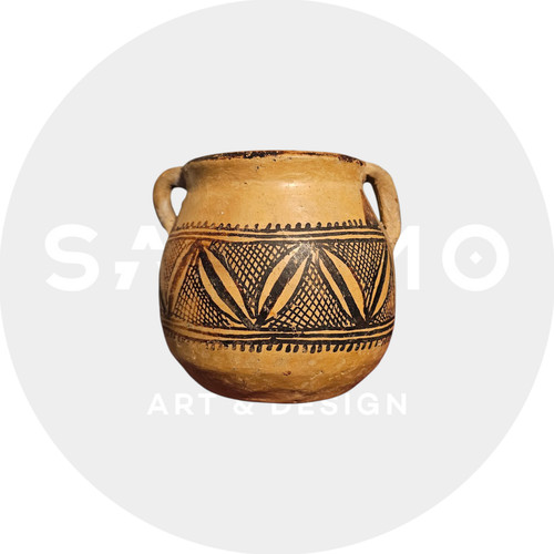 Petit pot berbère terre - pot,