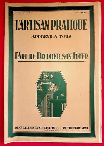 Artisan pratique 211 - l'artisan,