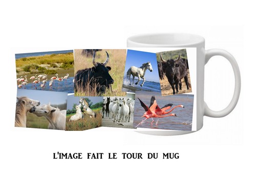 Mug tasse céramique - tasse, camargue