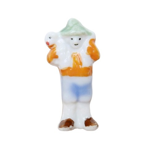 Feve ancienne artisanale homme - feve,