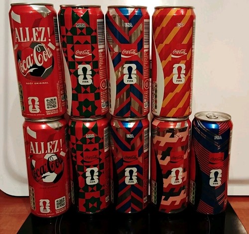 Lot can coca cola france - coca,