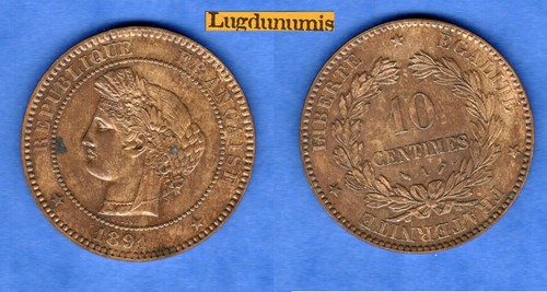 Centimes cérès 1891 a - centimes,