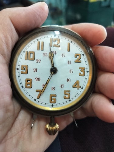 Montre réveil acier et - en,