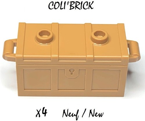 Lego 4738 80835 coffre - 4x,