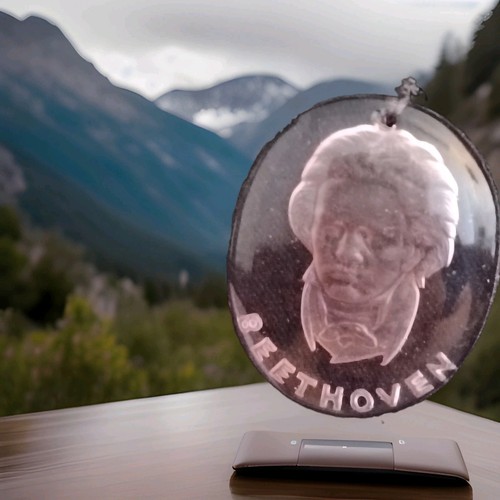 Médaille verre allemande - en,