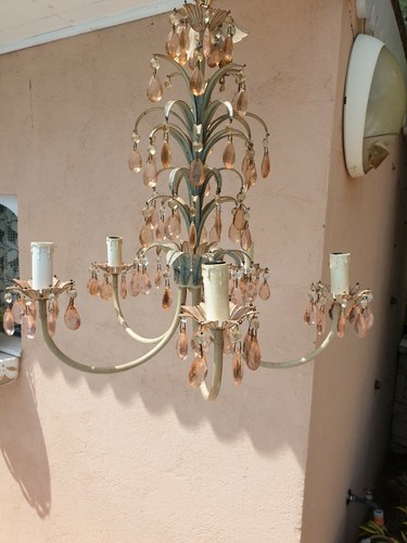 Lustre vintage tôle - vintage, et