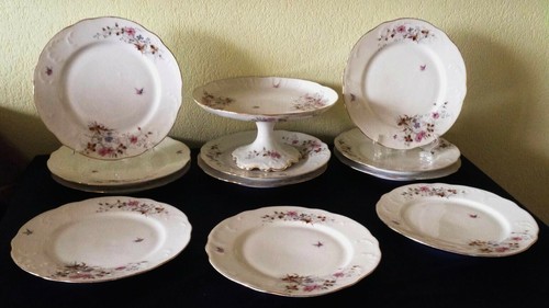 Assiettes porcelaines - 11,