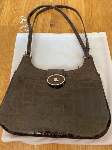 Sac courreges cuir vernis